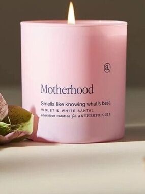 NWT Anthropologie Anecdote Motherhood Candle
